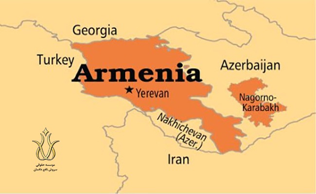 موقعیت جغرافیایی و جمعیت ارمنستان