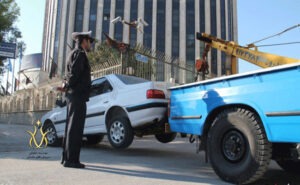 حمل کردن خودرو با جرثقیل